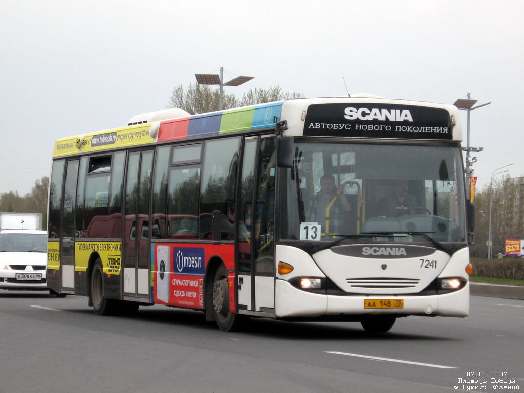 Saint Petersburg, Scania OmniLink I (Scania-St.Petersburg) # 7241