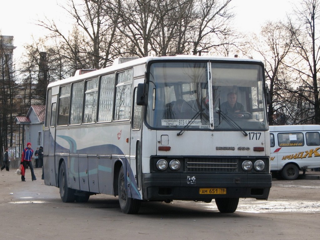 Санкт-Петербург, Ikarus 250.93 № 1717 — Фото — Автобусный транспорт