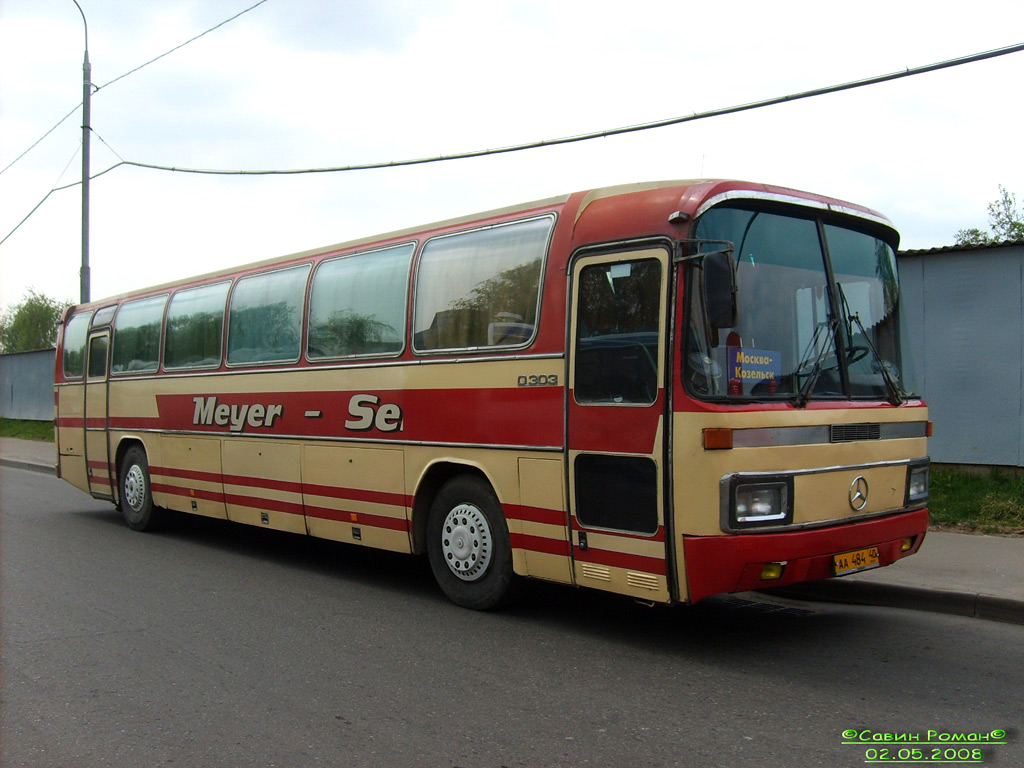 Калужская область Mercedes Benz O303 15RHP АА 484 40 Фото