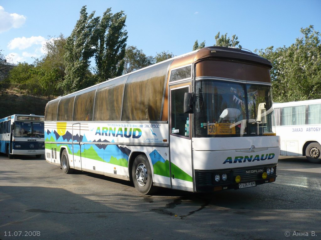 Актюбинская область, Neoplan N216H Jetliner № D 636 FAM — Фото — Автобусный  транспорт