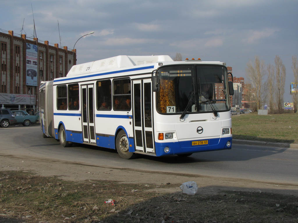 Samara region, LiAZ-6212.70 # ВН 278 63