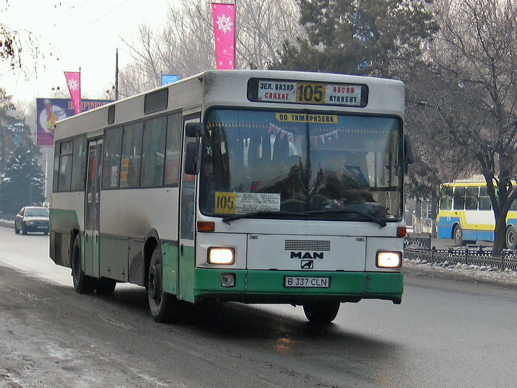 Алматы, MAN 888 SÜ242 № B 337 CLN — Фото — Автобусный транспорт