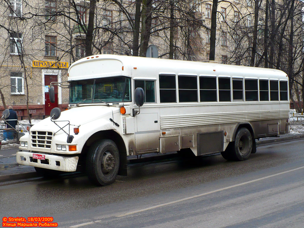 Москва, Blue Bird Vision № 004D 474 99 — Фото — Автобусный транспорт