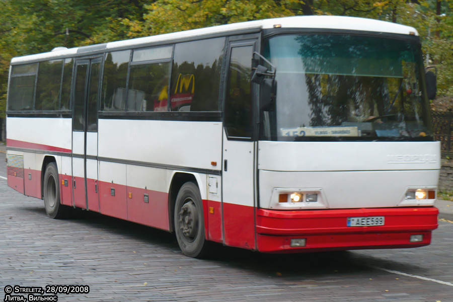 Lithuania, Neoplan N316Ü Transliner # AEE 599
