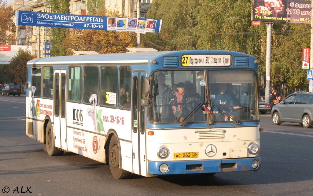 Voronezh region, Mercedes-Benz O307 # АС 262 36