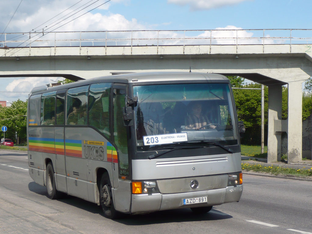 Lithuania, Mercedes-Benz O404-10RH-L # AZD 891