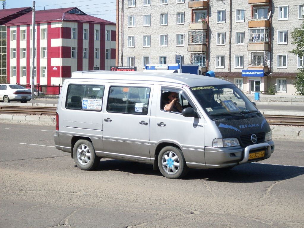 Бурятия, SsangYong Istana № АС 330 03 — Фото — Автобусный транспорт