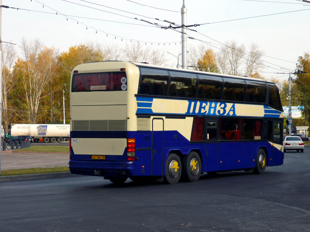 Penza region, Neoplan N122/3 Skyliner # АУ 166 58