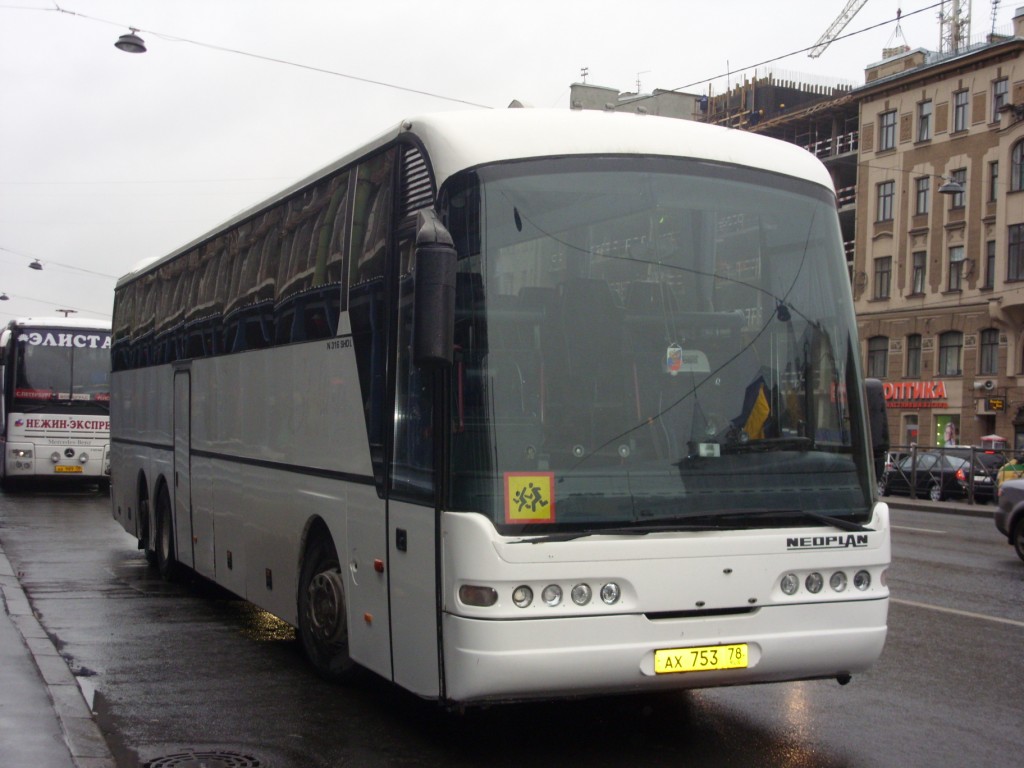 Saint Petersburg, Neoplan N316/3SHDL Euroliner # АХ 753 78