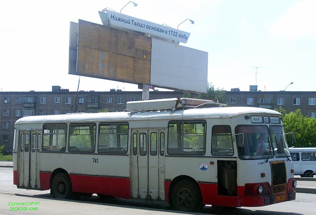 Sverdlovsk region, LiAZ-677M (ToAZ) # 741