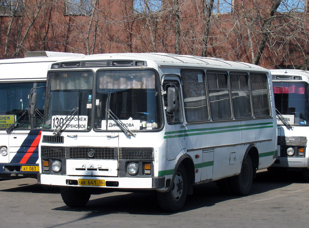 Воронежская область, ПАЗ-3205-110 № АК 641 36