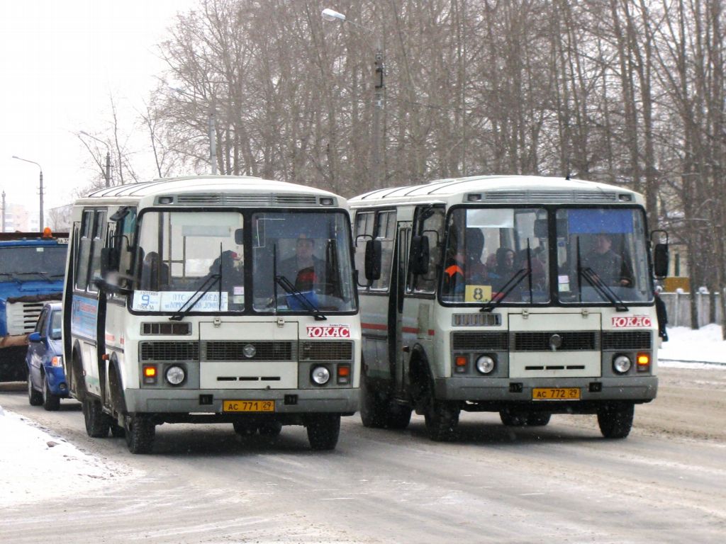 Архангельская область, ПАЗ-32054 № АС 771 29 — Фото — Автобусный транспорт