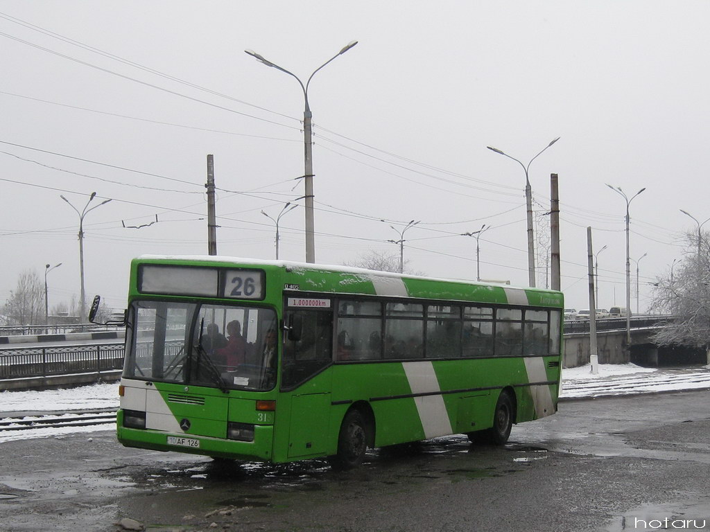 Узбекистан, Mercedes-Benz O405 № 10 AF 126 — Фото — Автобусный транспорт