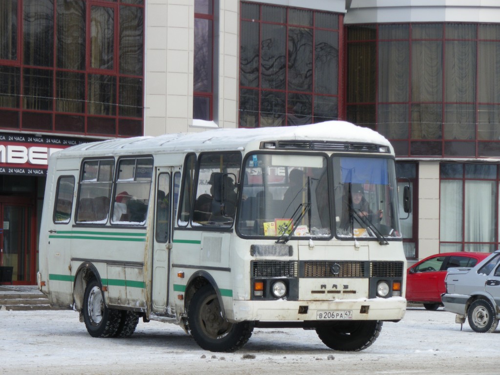Leningrad region, PAZ-32053 # В 206 РА 47