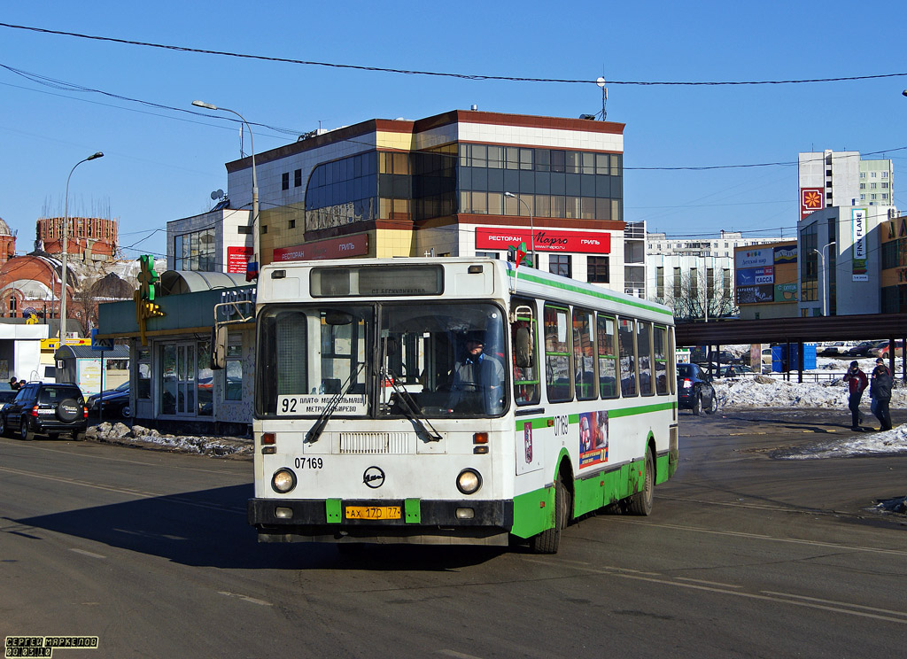 Moscow, LiAZ-5256.25 # 07169