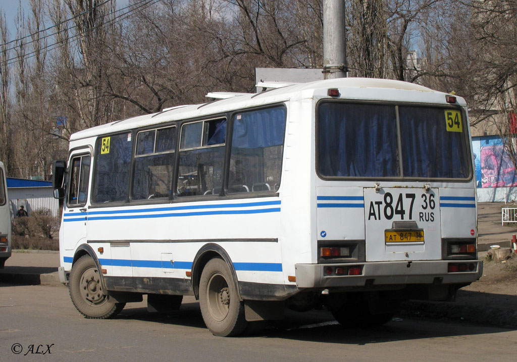 Voronezh region, PAZ-32054 # АТ 847 36