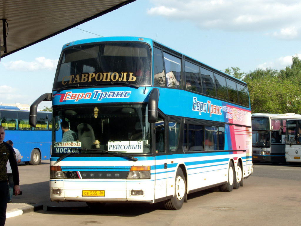 Ставропольский край, Setra S328DT № СЕ 555 26 — Фото — Автобусный транспорт