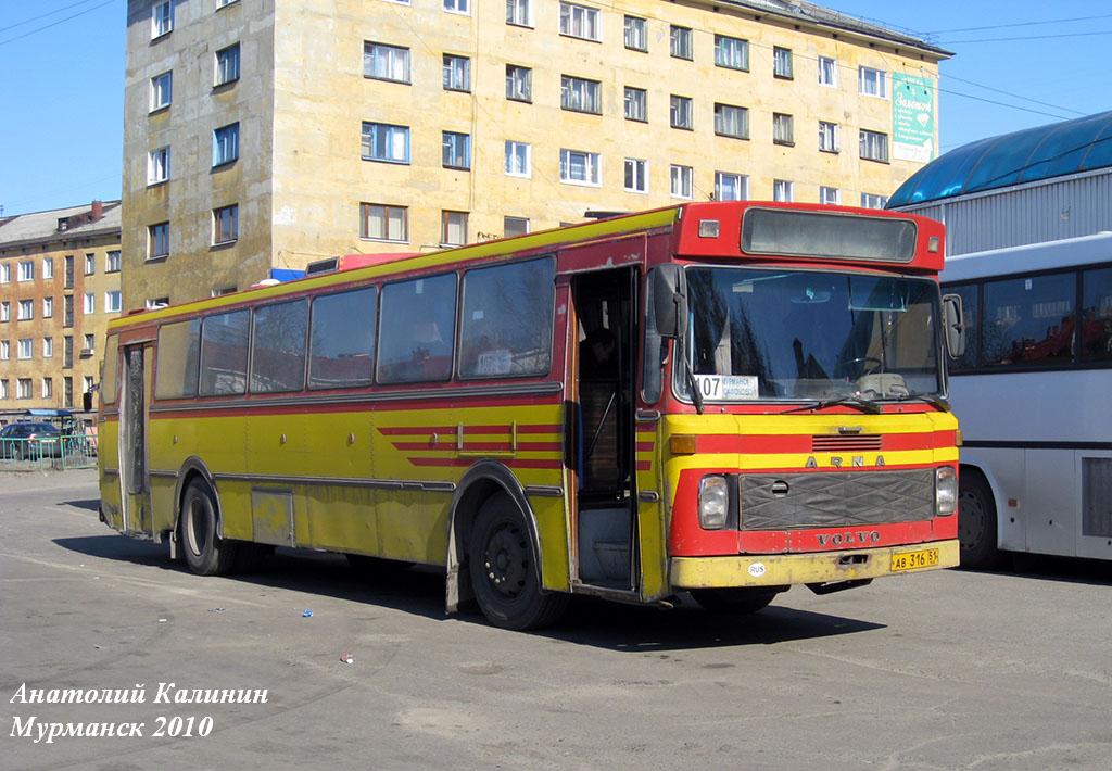 Murmansk region, Arna M77 # АВ 316 51