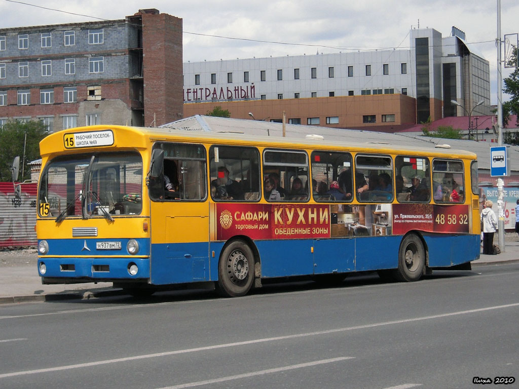 Тюменская область, Mercedes-Benz O305 № Н 937 ВМ 72 — Фото — Автобусный  транспорт