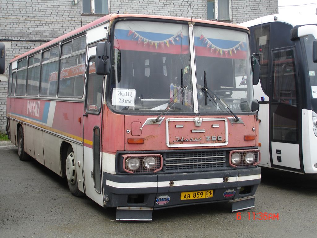 Мурманская область, Ikarus 256 № АВ 859 51 — Фото — Автобусный транспорт