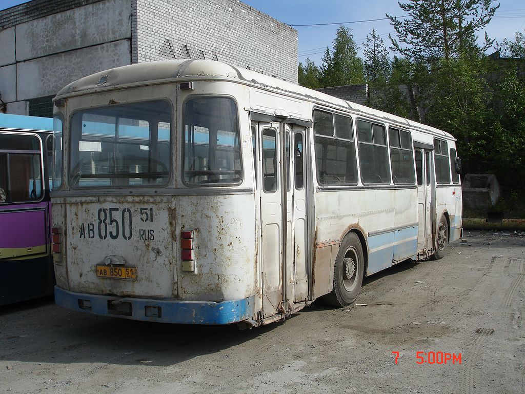 Мурманская область, ЛиАЗ-677М (ЯАЗ) № АВ 850 51 — Фото — Автобусный  транспорт