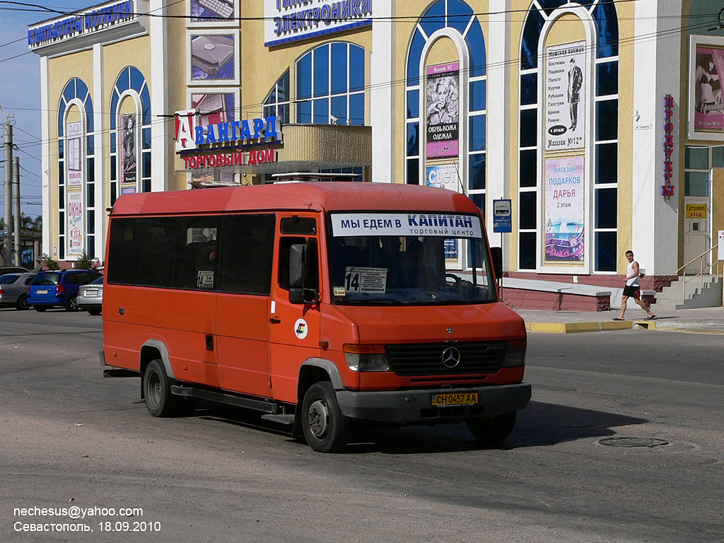 Севастополь, Mercedes-Benz Vario 612D № CH 0457 AA — Фото — Автобусный  транспорт