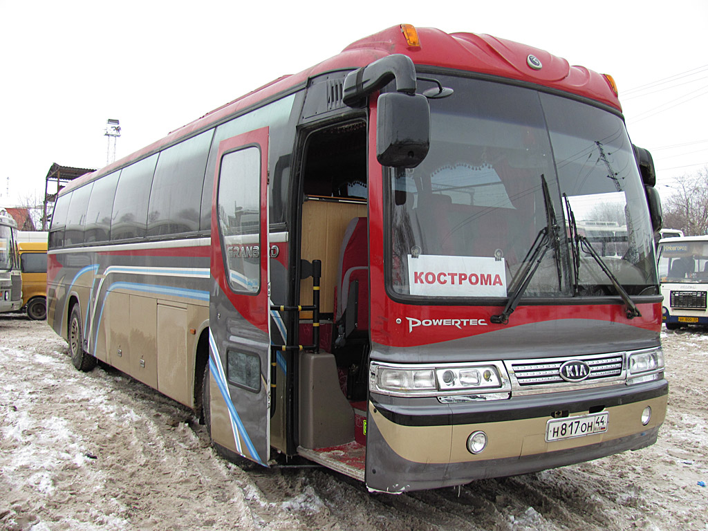 Костромская область, Kia Granbird № Н 817 ОН 44 — Фото — Автобусный  транспорт