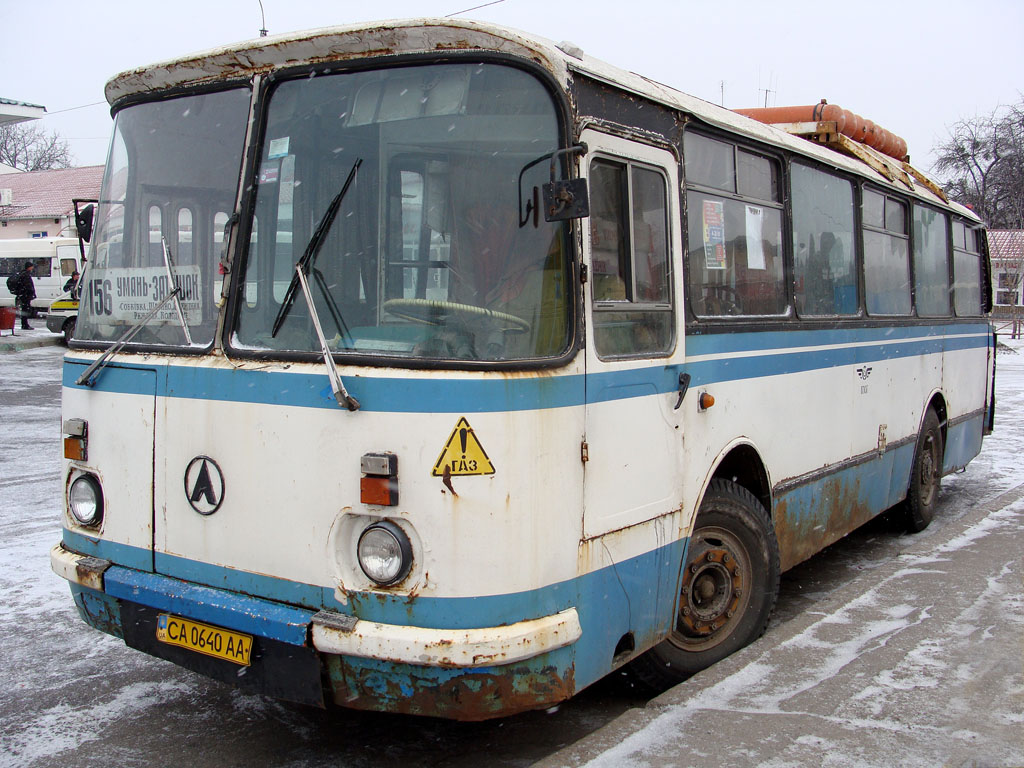 Cherkassy region, LAZ-695N # CA 0640 AA