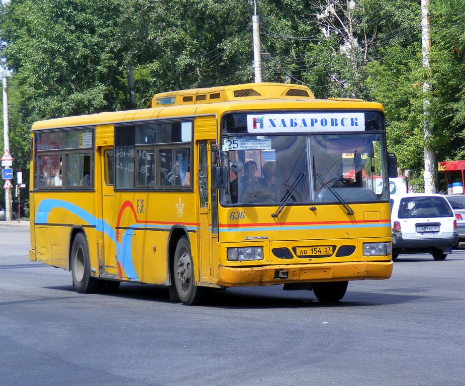 Хабаровский край Daewoo BS106 Busan 636 Фото Автобусный транспорт