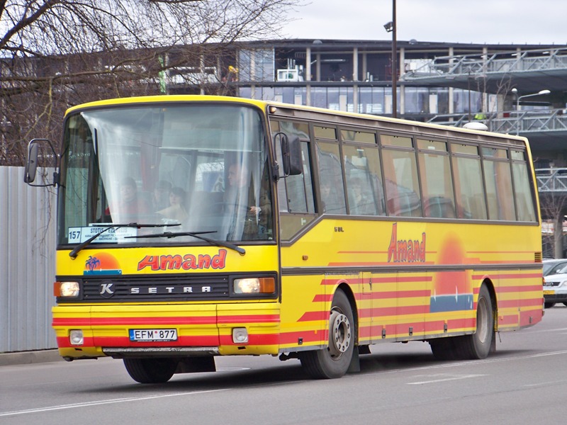 Lithuania, Setra S215ÜL (France) # EFM 877