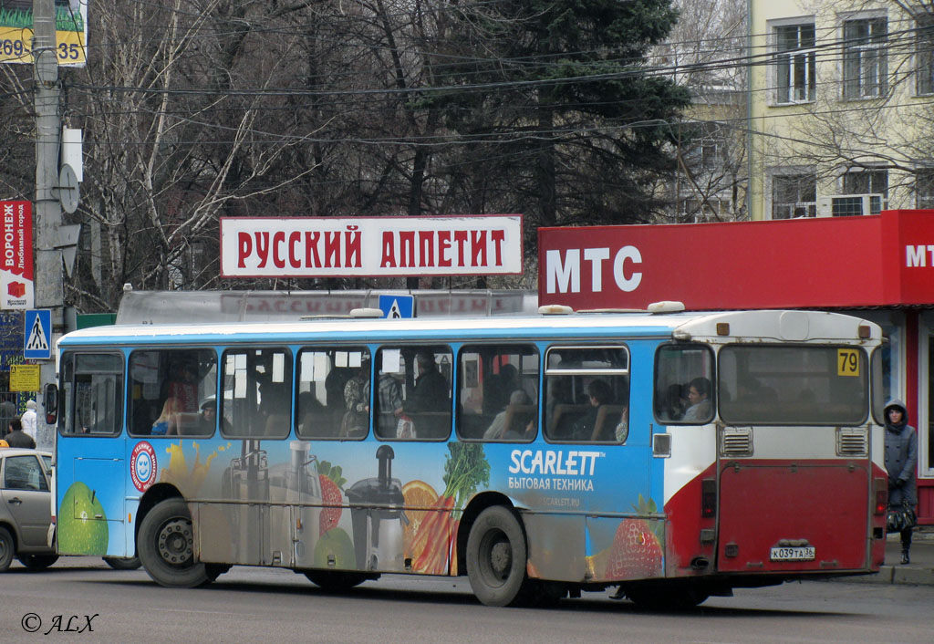 Voronezh region, Mercedes-Benz O307 # К 039 ТА 36