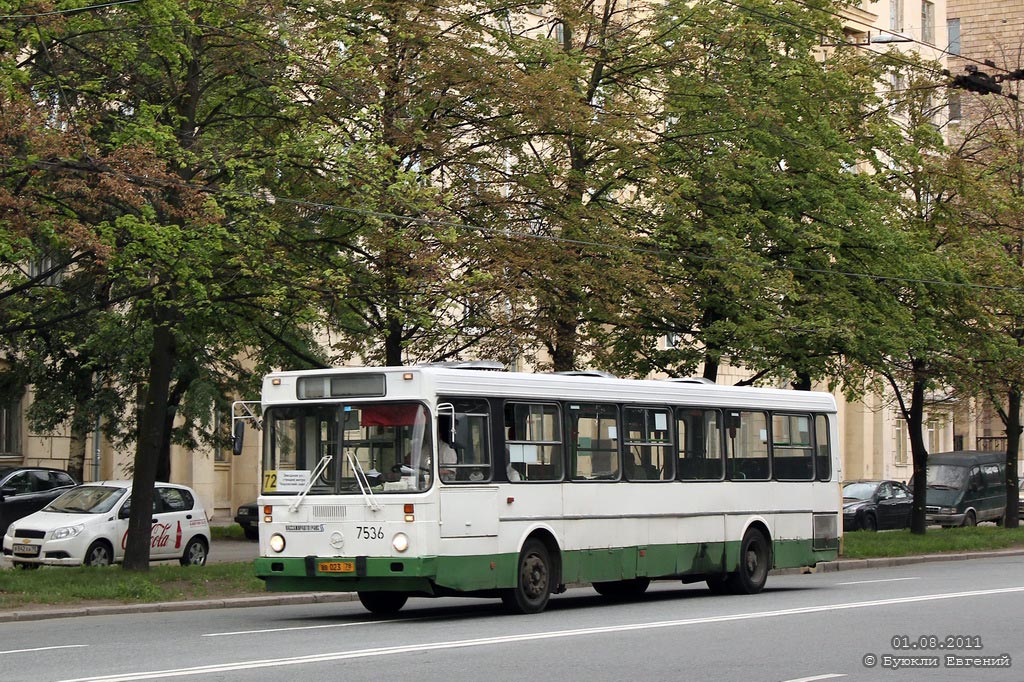 Saint Petersburg, LiAZ-5256.00 # 7536