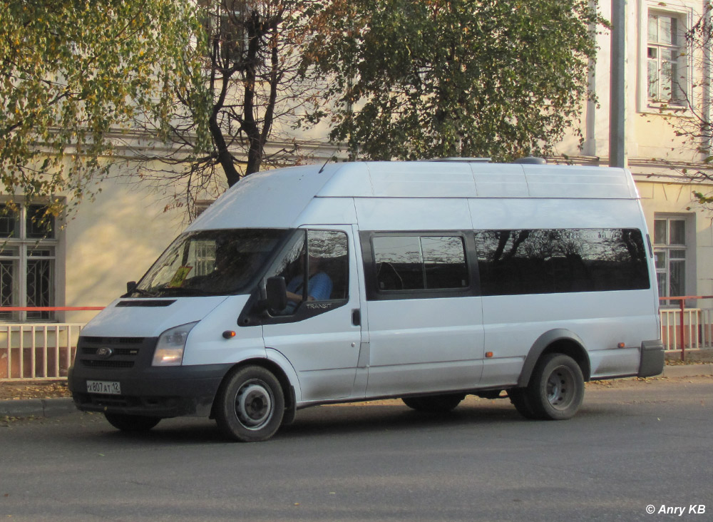 Mari El, Nizhegorodets-222702 (Ford Transit) # Х 807 АТ 12