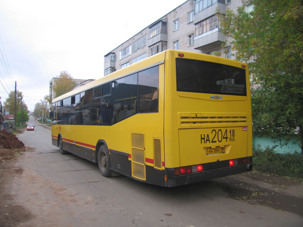 Udmurtia, NefAZ-5299-20-32 # НА 204 18