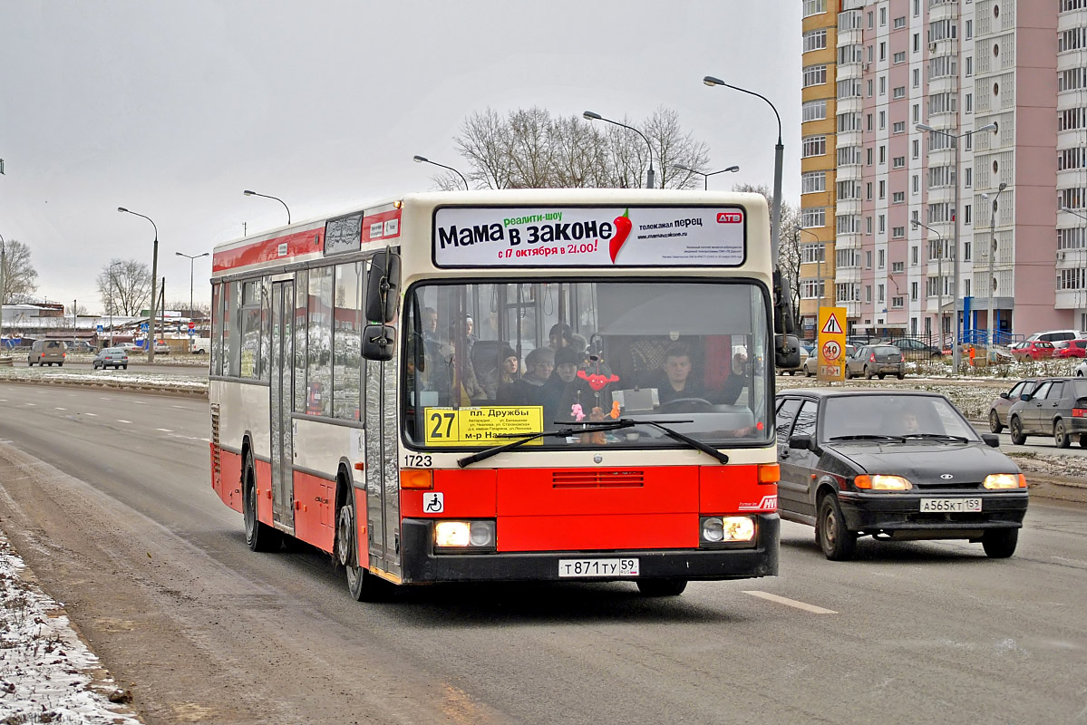 Пермский край, Mercedes-Benz O405N2 № Т 871 ТУ 59 — Фото — Автобусный  транспорт