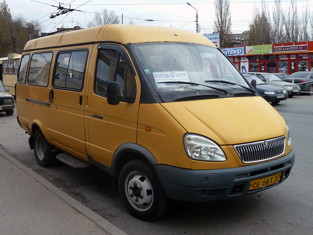 Rostov region, GAZ-322131 (X78) # СЕ 661 61