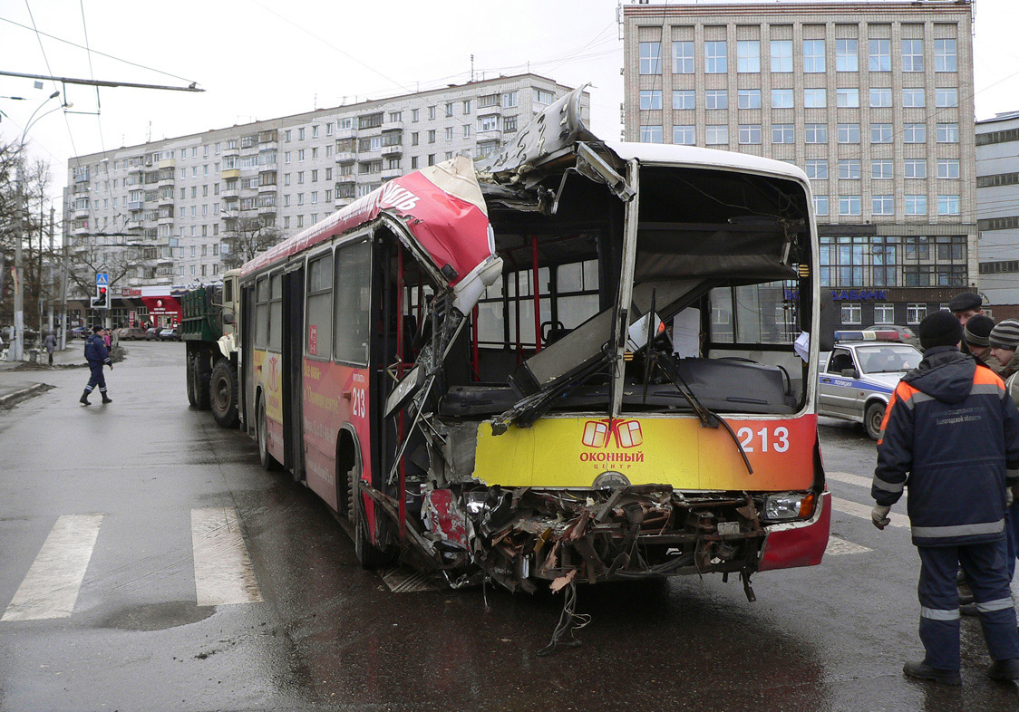 Вологодская область, Mercedes-Benz O345 № 213 — Фото — Автобусный транспорт