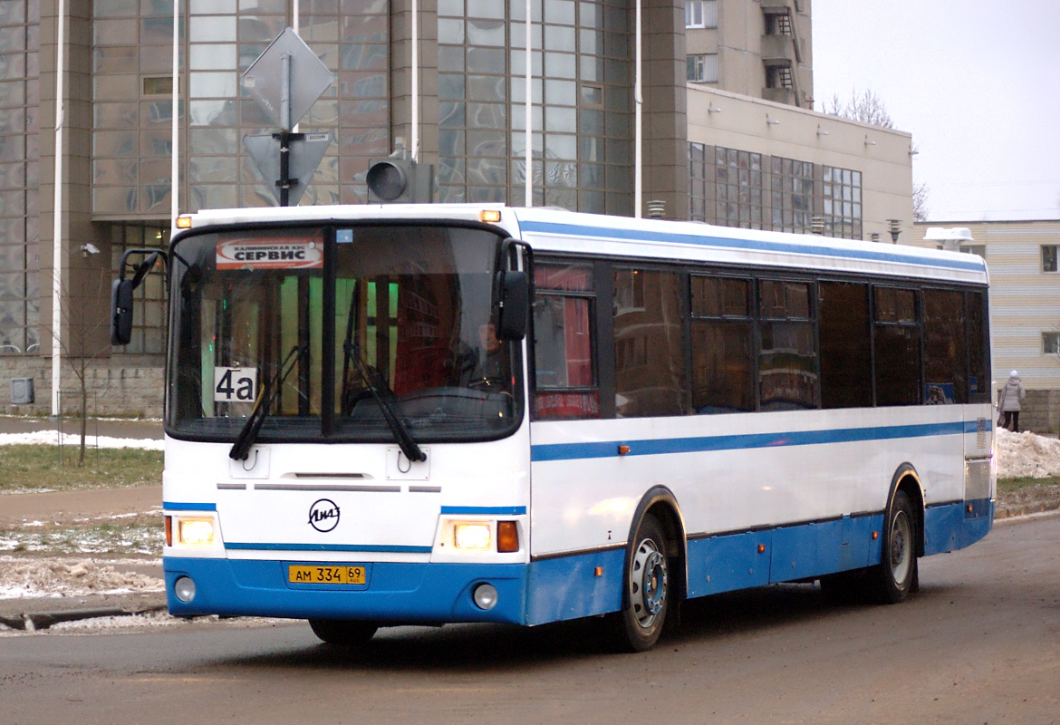 Tver region, LiAZ-5256.36 # АМ 334 69