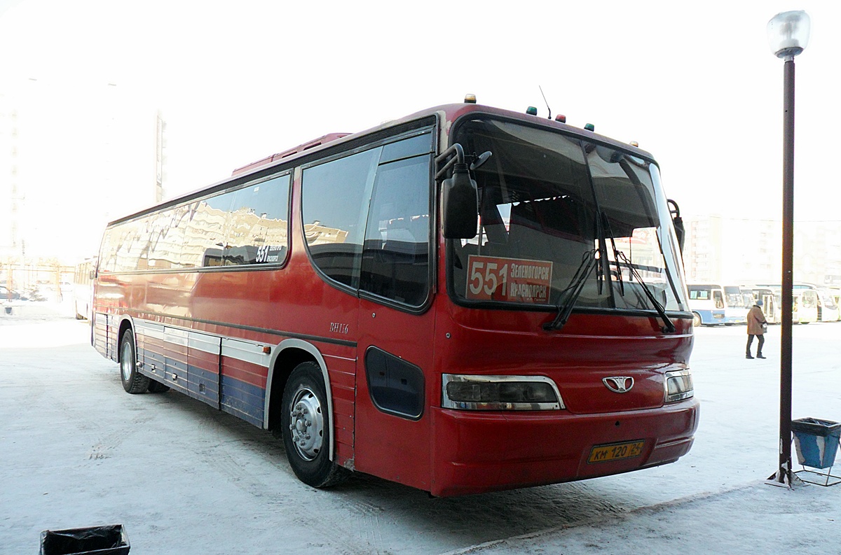 Красноярский край, Daewoo BH116 № КМ 120 24 — Фото — Автобусный транспорт