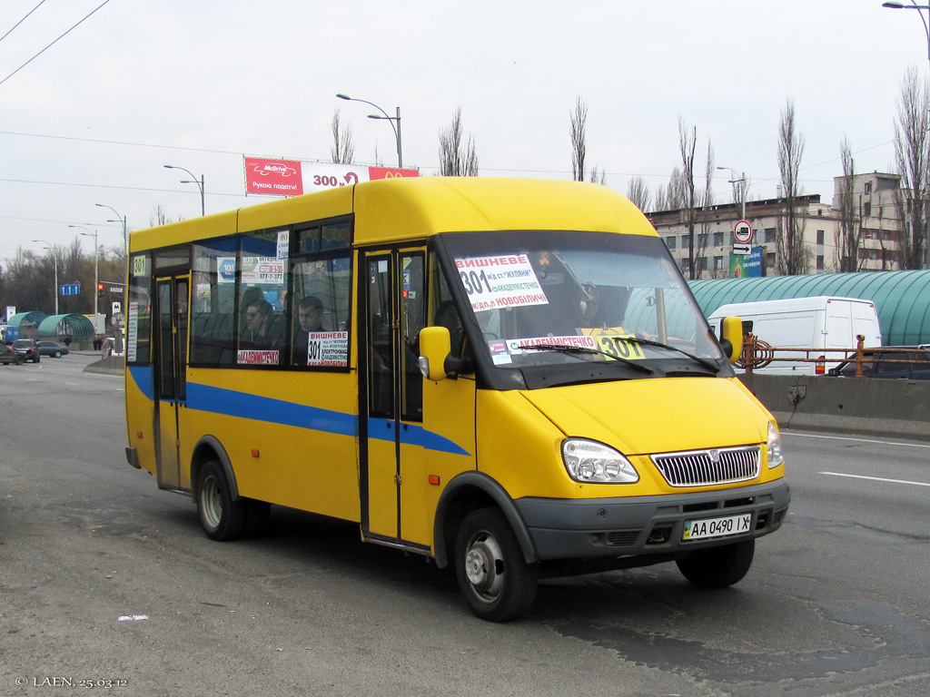 Киевская область, Рута 23 № AA 0490 IX — Фото — Автобусный транспорт