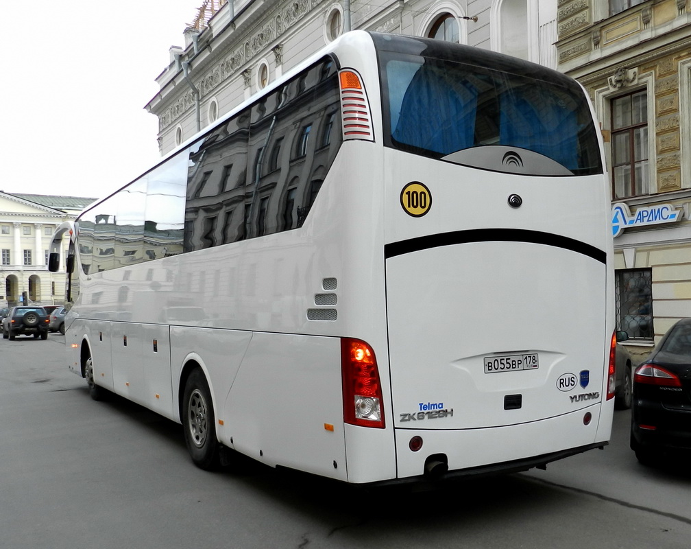 Saint Petersburg, Yutong ZK6129H # В 055 ВР 178