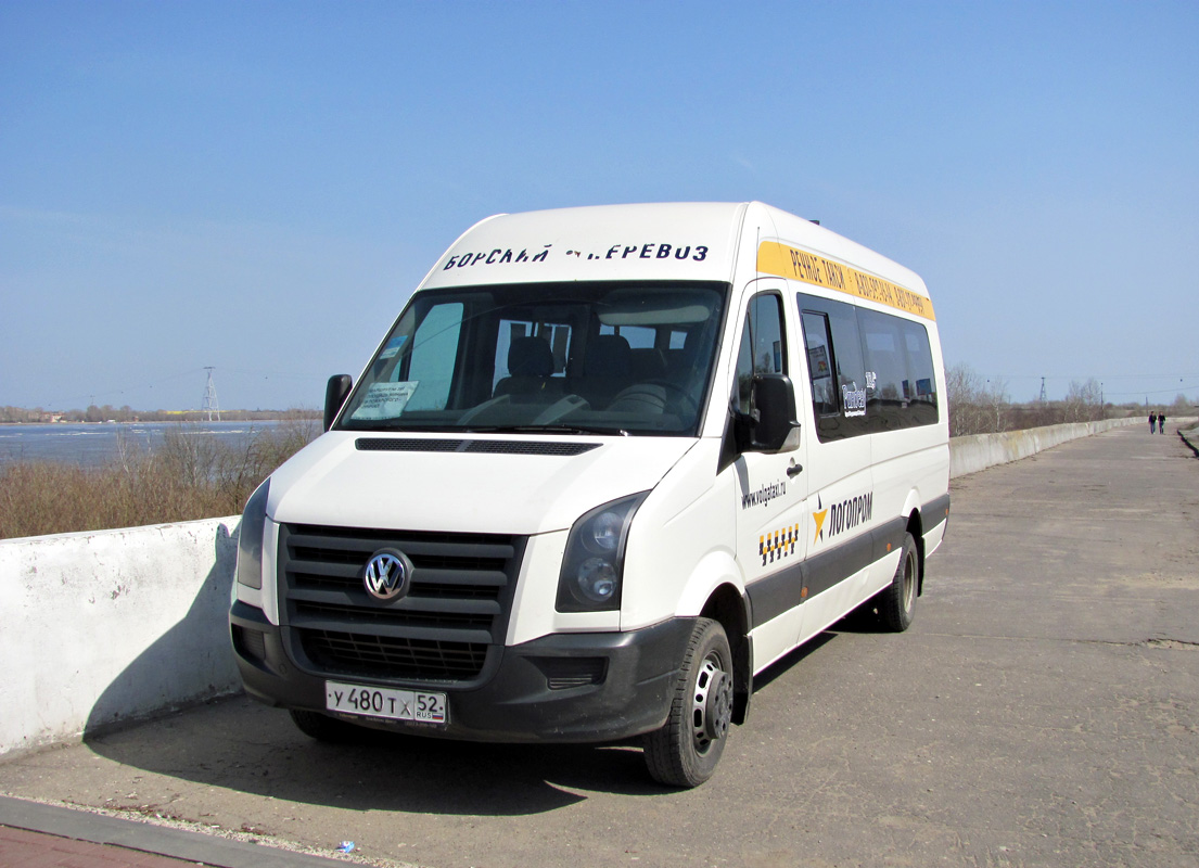 Нижегородская область, Луидор-2237* (Volkswagen Crafter) № У 480 ТХ 52 —  Фото — Автобусный транспорт