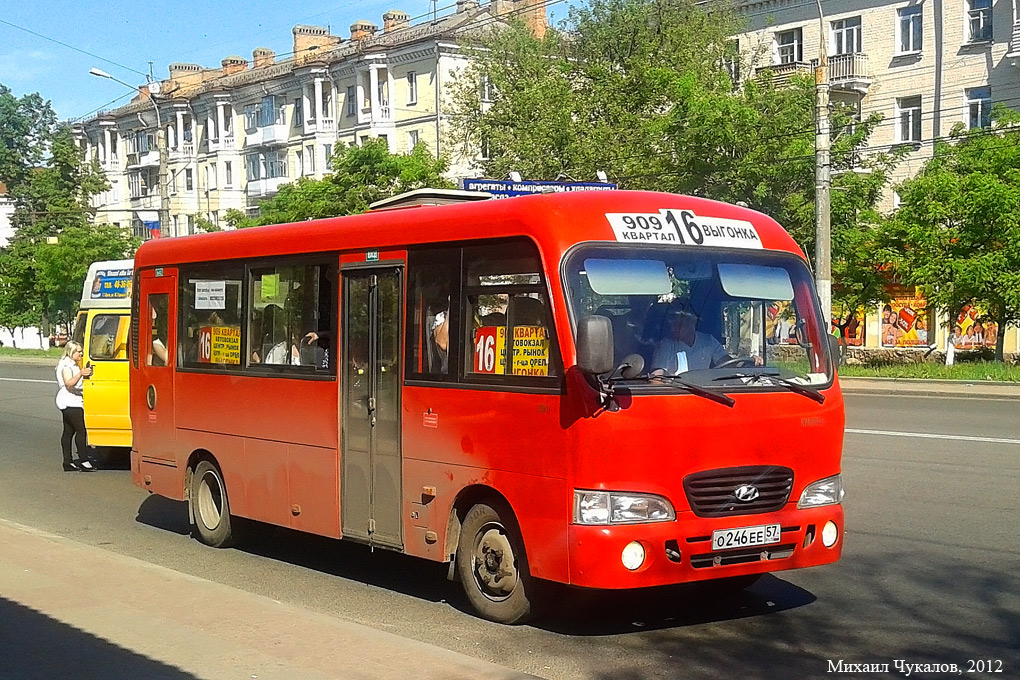 Oryol region, Hyundai County LWB (TagAZ) # О 246 ЕЕ 57