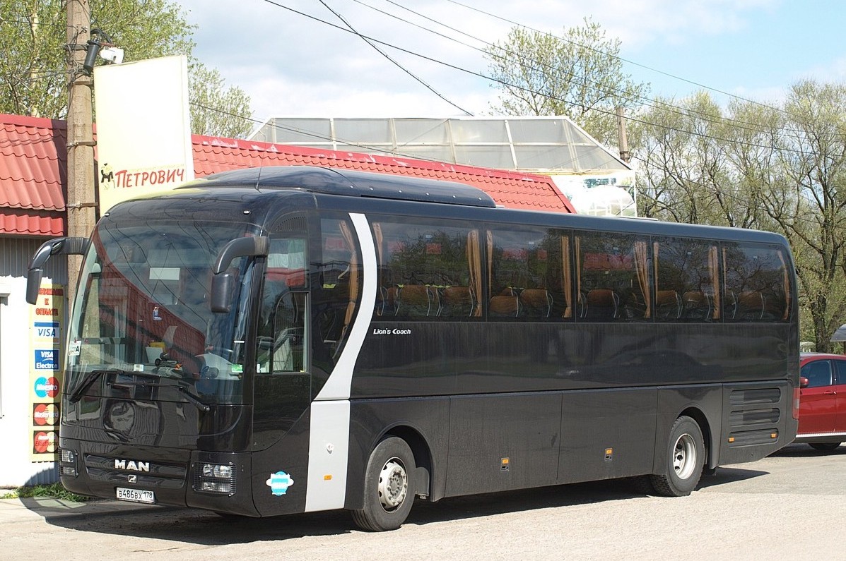 Saint Petersburg, MAN R07 Lion's Coach RHC444 # В 486 ВХ 178
