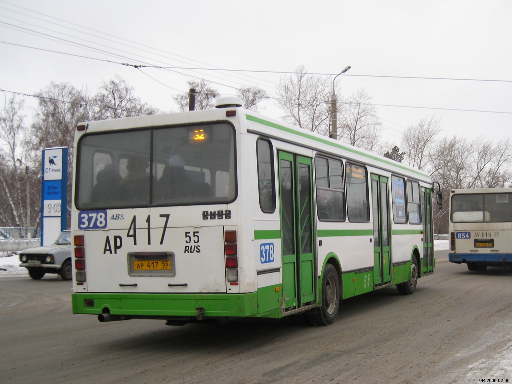 Omsk region, LiAZ-5256.45 # 378