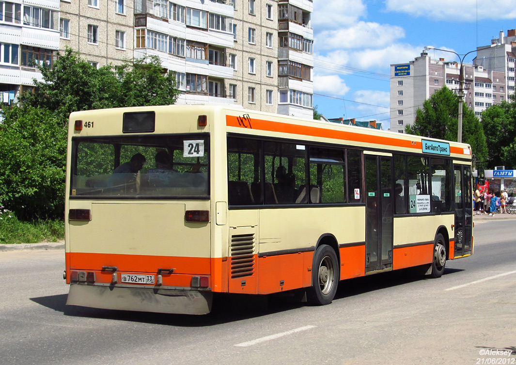 Vladimir region, Mercedes-Benz O405N2 # В 762 МТ 33