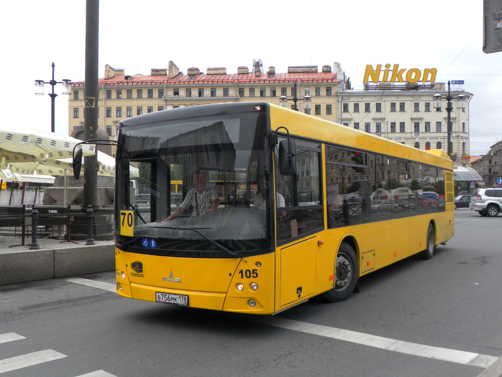 Saint Petersburg, MAZ-203.067 # 105