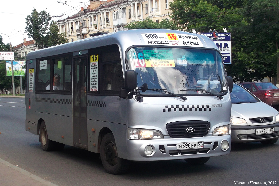Oryol region, Hyundai County LWB C09 (TagAZ) # М 398 ЕК 57