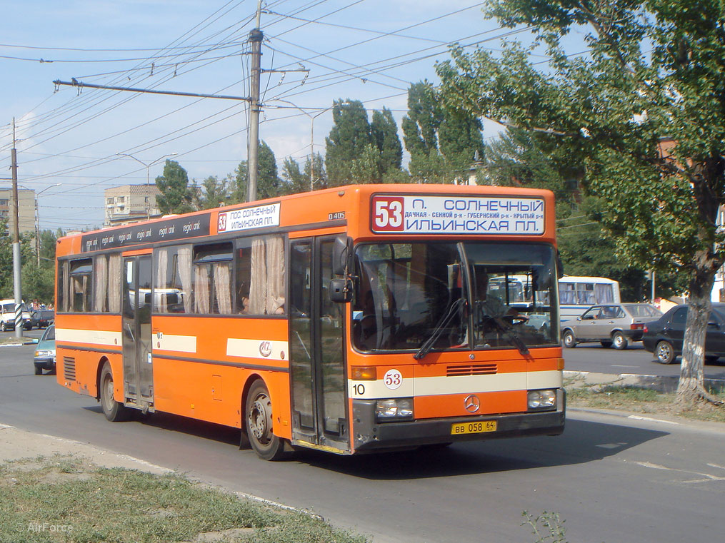 Saratov region, Mercedes-Benz O405 # ВВ 058 64