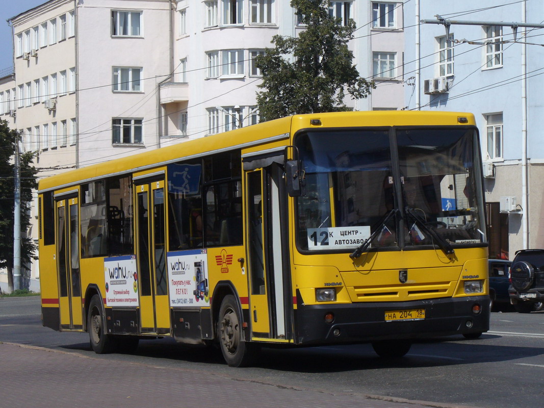 Udmurtia, NefAZ-5299-20-32 # НА 204 18